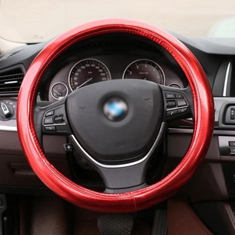 Planet Gates Red New women personalized glow cover on the steering wheel of the car/universal O SHI CAR Steering Wheel Cover