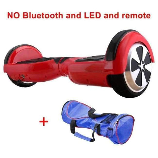 Planet Gates red no BT n bag / China IScooter 6.5inch Hoverboards self balancing scooter electric skateboard overboard mini skywalker standing up hoverboards