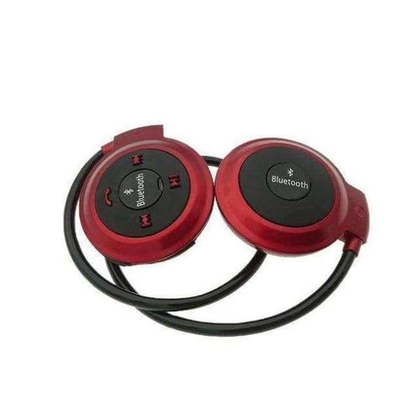 Planet Gates Red No TF Card 3D Mini 503 Mini503 Bluetooth 4.0 FM Headset Sport Wireless Headphones Music Stereo Earphones + 8GB 16GB Micro SD Card