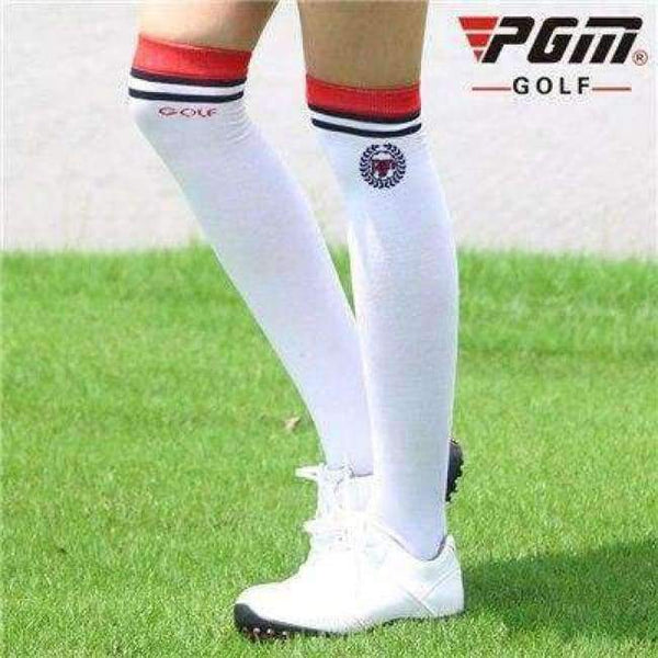 Planet Gates Red / One Size Golf Sports Knee High Socks Women'S Sweat Absorption Stockings Ladies Breathable Tennis Stockings Running Long Socks D0373