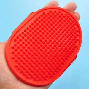 Planet Gates Red / one size Pet Dog Cat Bath Brush Comb Rubber Glove Hair Fur Grooming Massaging Massage Mit removal brush perro Pet Glove 5.Agust.2