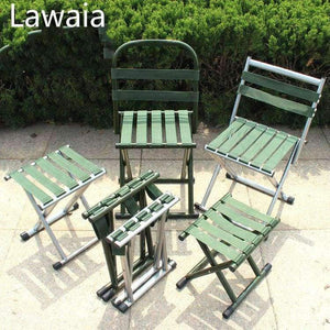 Planet Gates Red Outdoor Folding Chairs Upgraded Camping Chair Fishing Stool Outdoor Tool Walking Stick Stool Durable Outdoor Camp Chair