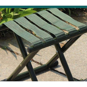 Planet Gates Red Outdoor Folding Chairs Upgraded Camping Chair Fishing Stool Outdoor Tool Walking Stick Stool Durable Outdoor Camp Chair