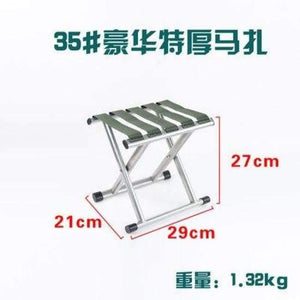 Planet Gates Red Outdoor Folding Chairs Upgraded Camping Chair Fishing Stool Outdoor Tool Walking Stick Stool Durable Outdoor Camp Chair