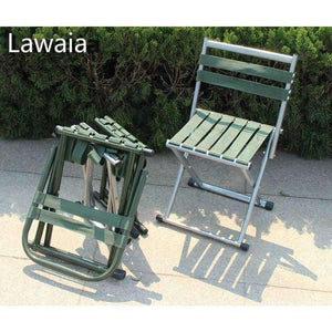 Planet Gates Red Outdoor Folding Chairs Upgraded Camping Chair Fishing Stool Outdoor Tool Walking Stick Stool Durable Outdoor Camp Chair