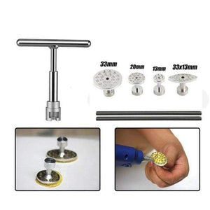 Planet Gates Red PDR Tools Car Dent Removal Tools Car Dent Repair Tools PDR Auto Body T-bar Glue Dent Puller with suction cup gule sticks