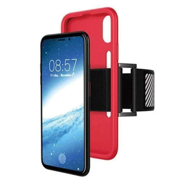 Planet Gates Red Phone Arm Band For iPhone X Fundas 5.8'' Multi-used Armband Phone Case Arm Phone Holder For Runing Cycling Hiking