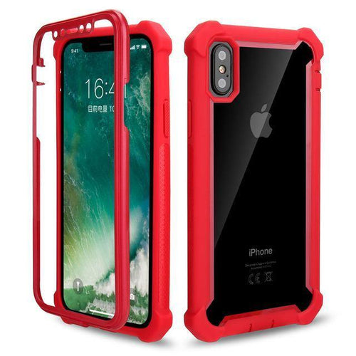 Planet Gates Red Phone Case / For iPhone 6S Plus Armor PC+Soft TPU Phone Case for iPhone XS Max XR X 6 6S 7 8 Plus 5S 5 5C SE2 Shockproof Sturdy Cover