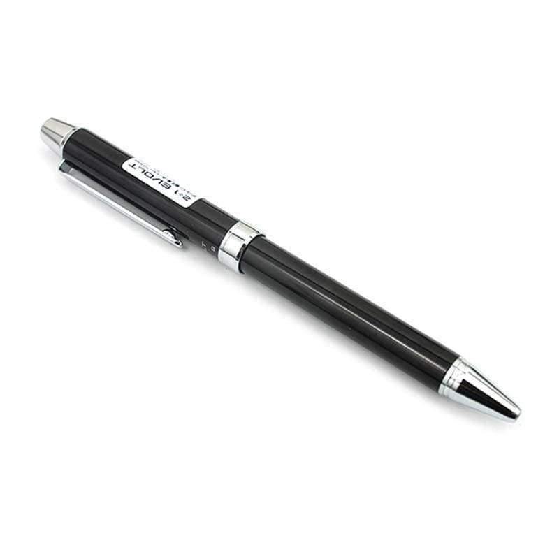 Planet Gates Red PILOT 2+1 Evolt 2 Color 0.7 mm Multi Ballpoint Pen (Black & Red) + 0.5 mm Pencil Metal Writing Supplies