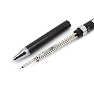 Planet Gates Red PILOT 2+1 Evolt 2 Color 0.7 mm Multi Ballpoint Pen (Black & Red) + 0.5 mm Pencil Metal Writing Supplies