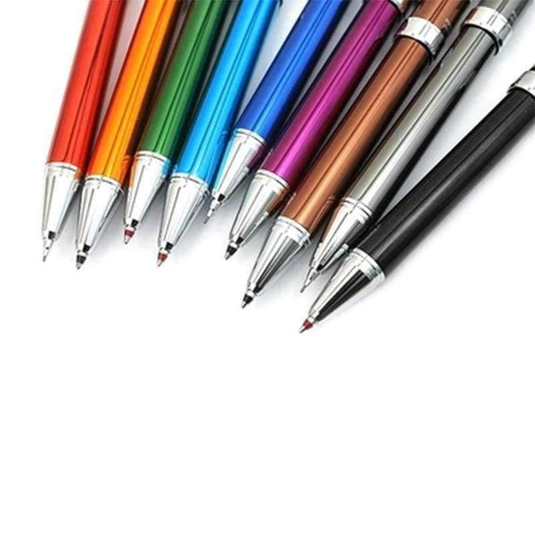 Planet Gates Red PILOT 2+1 Evolt 2 Color 0.7 mm Multi Ballpoint Pen (Black & Red) + 0.5 mm Pencil Metal Writing Supplies