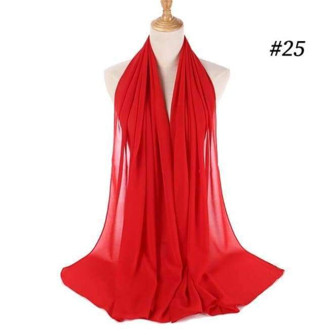 Planet Gates Popular Malaysia style women plain bubble chiffon scarf hijab wrap solid color shawls headband muslim hijabs scarves/scarf