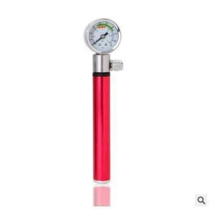 Planet Gates Red Portable Cycling Bike Air Pump Tyre Tire Ball Stroke Gas Mouth Bicycle Pump Tools  Alloy Tire Inflator Air Needle