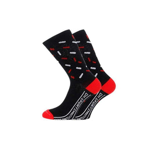 Planet Gates Red Professional Cycling Sport Socks Protect Feet Breathable Wicking Sock Outdoor Road Bike Nylon Socks Bicycle Accessories