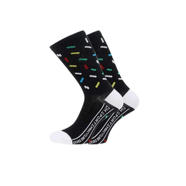 Planet Gates Red Professional Cycling Sport Socks Protect Feet Breathable Wicking Sock Outdoor Road Bike Nylon Socks Bicycle Accessories