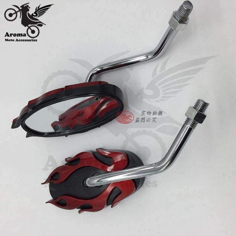 Planet Gates Red professional motorcycle parts moto Accessories motorbike rearview mirror motocross side mirrors ATV Off-road moto dirt pit bike