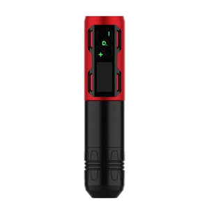 Planet Gates Red Professional Wireless Tattoo Pen Machine Battery with Portable Power Brushless Motor Digital LED Display For Body Art