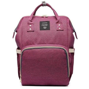 Planet Gates Red purple Designer Fashion Mummy Maternity Nappy Bag Large Capacity Baby Diaper Bag Travel Backpack Nursing Bag For Baby Care