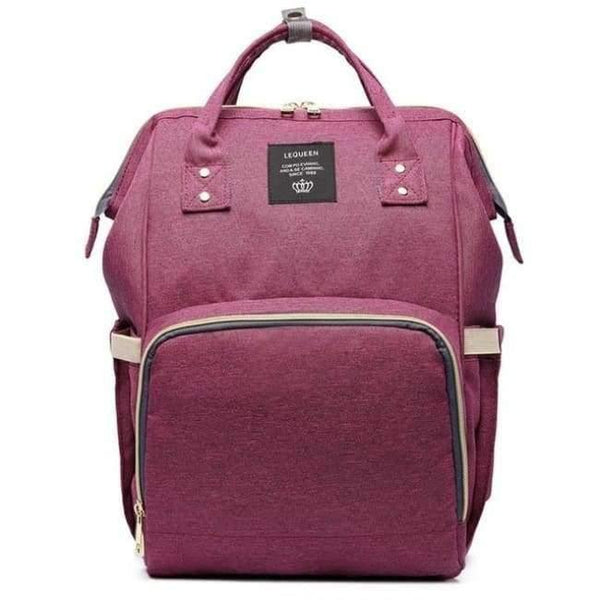 Planet Gates Red purple Designer Fashion Mummy Maternity Nappy Bag Large Capacity Baby Diaper Bag Travel Backpack Nursing Bag For Baby Care