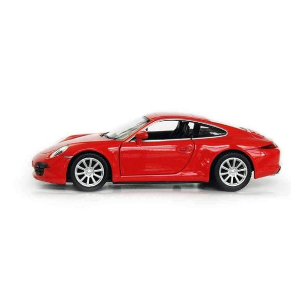 Planet Gates RED R 1:36 Alloy Pull Back Toy Vehicles 911 Carrera S Sports Car Model Children's Toy Cars Original Authorized Authentic Kids Toys