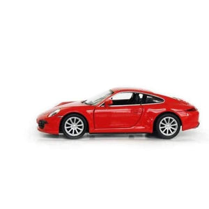 Planet Gates RED R 1:36 Alloy Pull Back Toy Vehicles 911 Carrera S Sports Car Model Children's Toy Cars Original Authorized Authentic Kids Toys