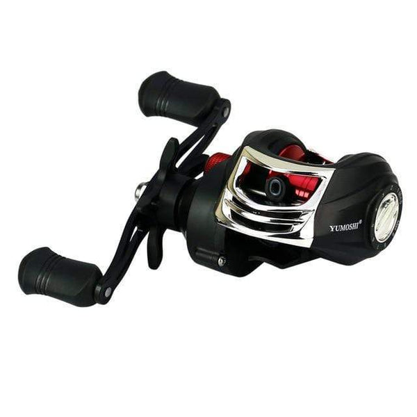 Planet Gates Red / Right Hand / China Metal Spool Baitcasting Reel 8kg Max Drag 7.2:1 High Speed Gear Ratio Saltwater Freshwater fishing wheel Fishing Reel