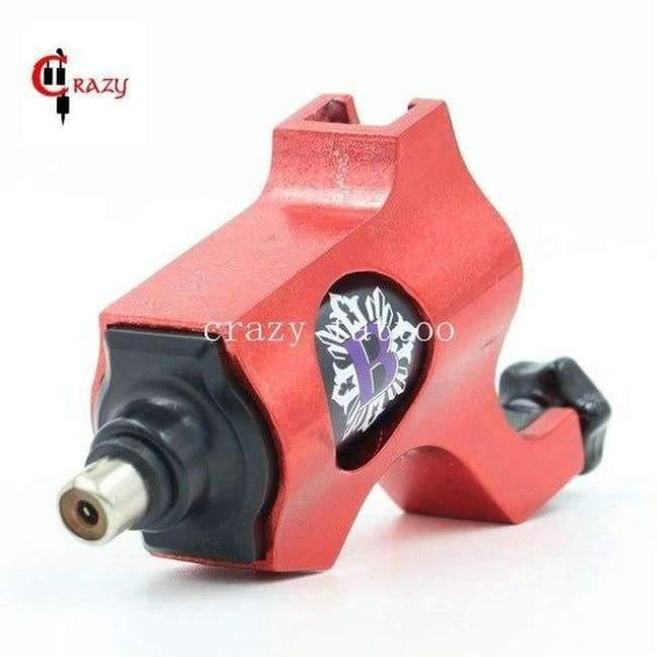 Planet Gates Red Rotary Tattoo Machine Bishop Style Pro Tattoo Machine For Liner & Shader Tatoo Motor Gun Free Shipping