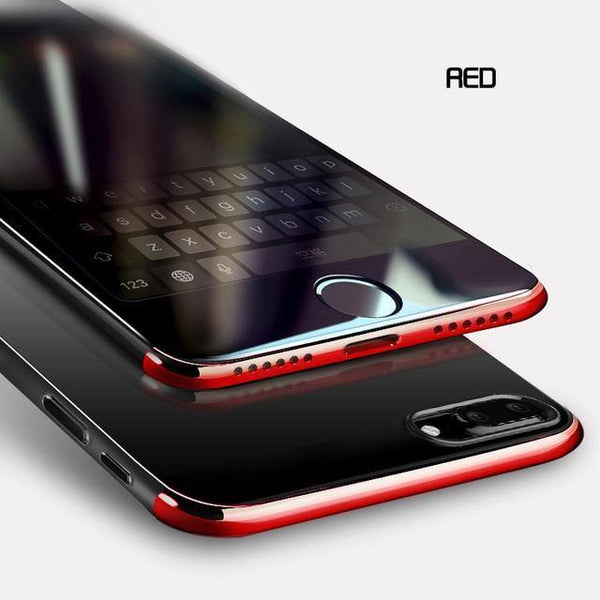 Planet Gates Red / Russian Federation / For I8 I7 Baseus PC Hard Case For iPhone 8 7 Cover For iPhone 8 7 Plus Case Anti-scratch Electroplating Protective Phone Bag Shell Coque