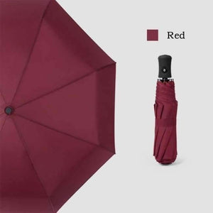 Planet Gates Red / Russian Federation Men Business Automatic Umbrella Female Windproof Stainless Steel Umbrellas Rain Women Folding Summer Umbrella UBY03