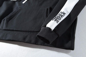 Planet Gates RED / S BF Oversize Hoodie Streetwear Hip Hop Red Black Double  Mens Hoodies