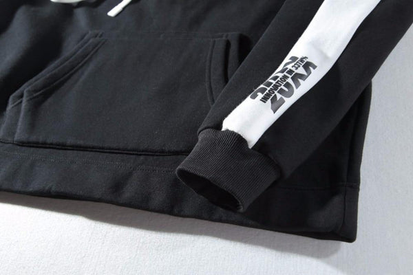 Planet Gates RED / S BF Oversize Hoodie Streetwear Hip Hop Red Black Double  Mens Hoodies