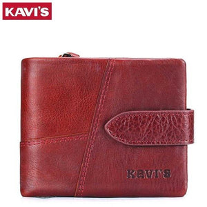 Planet Gates Red S / China Genuine Leather Women Wallet And Purses Coin Purse Female Small Portomonee Rfid Walet Lady Perse For Girls Money Bag
