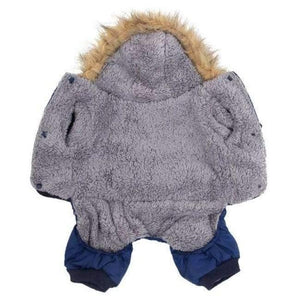 Planet Gates Red / S / China Winter Warm Thick For Large Small Dog Pet Clothes Padded Hoodie Jumpsuit Pants Apparel XS-5XL Hot New Arrival  Free Shipping