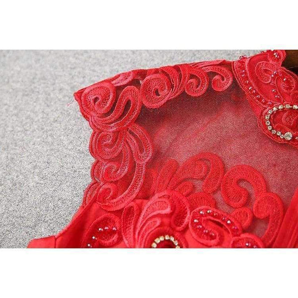 Planet Gates red / S Designer runway women dress red beige lavender silk event dress high quality luxury embroidery brand party dress w1996