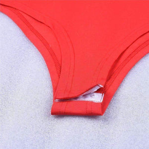 Fashion Chic backless sexy bodysuit strap body bandage jumpsuits for women 2018 romper summer bodysuits one piece