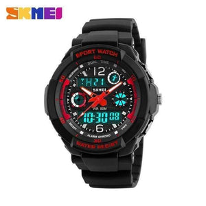 Planet Gates Red S Kids Watches Anti-Shock 5Bar Waterproof Outdoor Sport Children Watches Fashion Digital Watch Relogio Masculino 0931