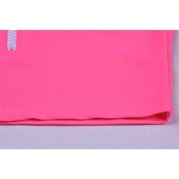 Planet Gates Red / S Long sleeve high neck zipper bodycon crop tops mini skirt 2 pieces sets 2018 autumn winter women fashion solid set