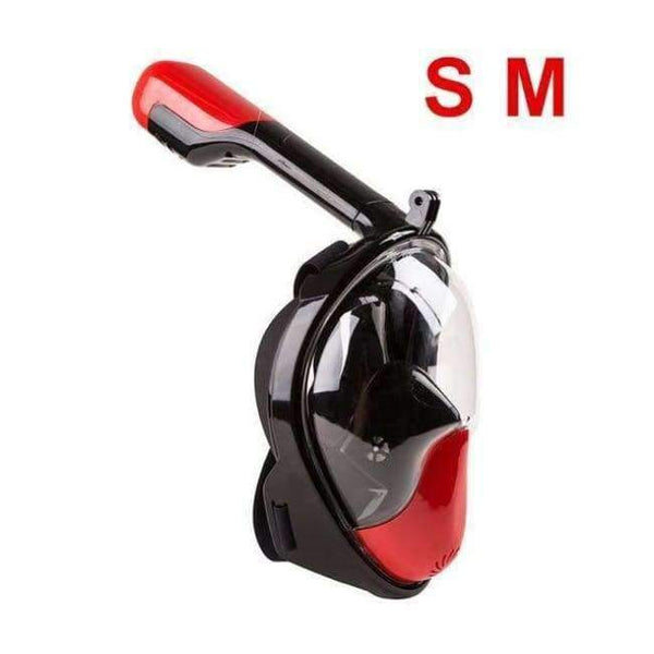 Planet Gates Red   S M Diving Mask Scuba Mask Underwater Anti Fog Full Face Snorkeling Mask Women Men Kids Swimming Snorkel Diving Equipment