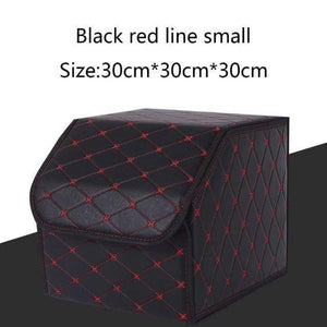Planet Gates Red S Multipurpose Collapsible Car Trunk Storage Organizer With Lid Portable Car Storage Box Car Trunk Organizer