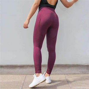 Planet Gates Red / S Pants Running Sportswear Squat Fitness Yoga Pants High Waist Gym Leggings Compression Tights Pants Women Leggings