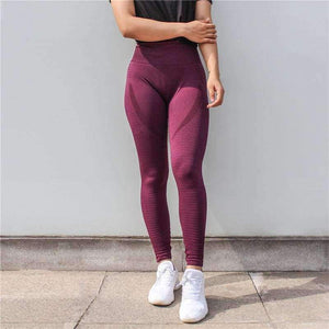 Planet Gates Red / S Pants Running Sportswear Squat Fitness Yoga Pants High Waist Gym Leggings Compression Tights Pants Women Leggings
