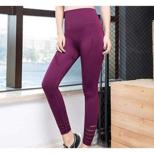 Planet Gates Red / S Pants Running Sportswear Squat Fitness Yoga Pants High Waist Gym Leggings Compression Tights Pants Women Leggings