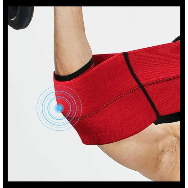 Planet Gates Red / S WeightLifting Strap power Belt Weight Lifting Gym Body Training Brace Support Power Building protect Elbow Fitness Equipment