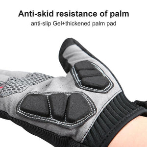 Planet Gates Red / S Winter Full Finger Gloves Men Touch Screen Anti-shock Breathable Fitness Gloves Weightlifting Sports