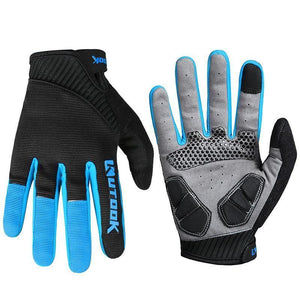 Planet Gates Red / S Winter Full Finger Gloves Men Touch Screen Anti-shock Breathable Fitness Gloves Weightlifting Sports