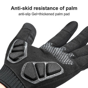 Planet Gates Red / S Winter Full Finger Gloves Men Touch Screen Anti-shock Breathable Fitness Gloves Weightlifting Sports