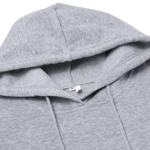 Planet Gates red / S Winter Women Vestidos Hoodies Sweatshirt Dress Fashion Hooded Drawstring Full Sleeves Fleeces Plus Size Dress