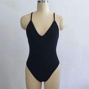 Planet Gates Red / S Women Swimwear Sexy high cut one piece swimsuit Backless swim suit Black White Red thong Bathing suit female Monokini