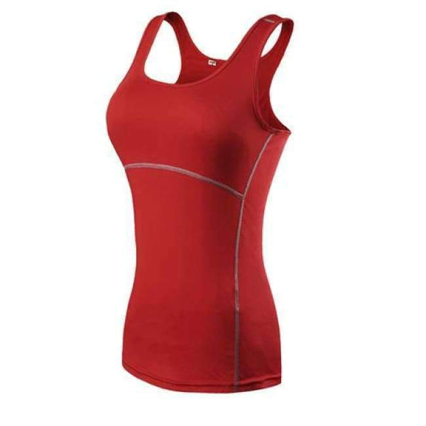 Planet Gates red / S Yoga Tops Vest Women Sports Top Tank Duick Dry Fitness Woman Sport Shirt Gym Yoga Tops Female t Shirt Black Yoga Shirt