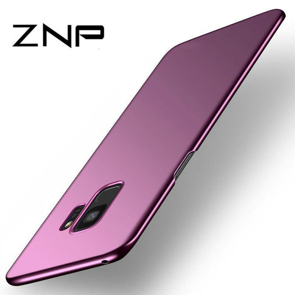 Planet Gates Red / S7 ZNP Luxury Slim Protection Case For Samsung Galaxy S9 S8 Plus Note 8 Hard PC Phone Cover For Samsung S7 Edge S7 S8 S9 Case Shell